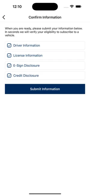 Qualification confirmation